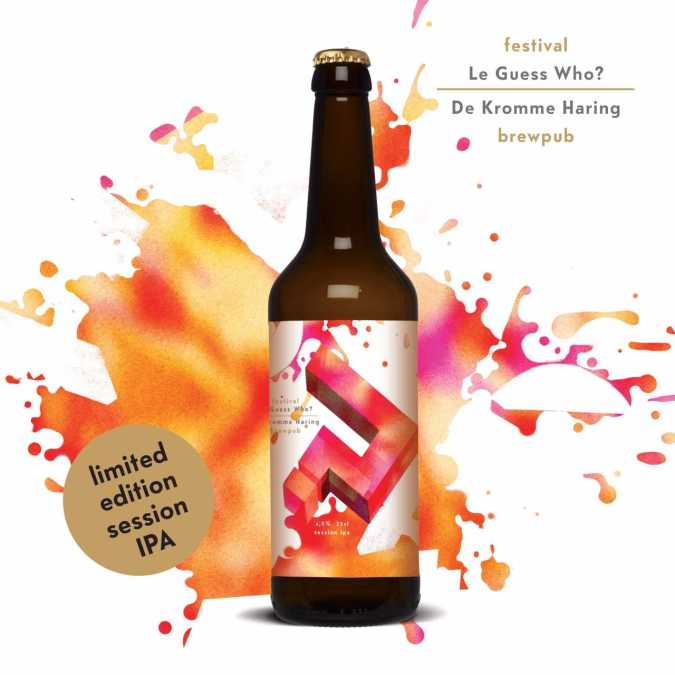 We'll have our very own Le Guess Who? Beer, in collaboration with De Kromme Haring